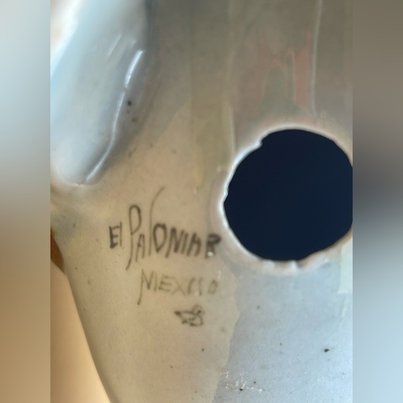 Vintage Mexican Pottery Duck, Signed by El Palomar, Mexico - Picture 8 of 12